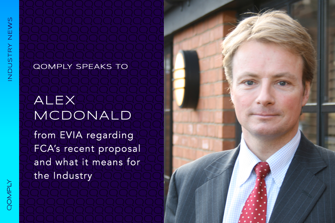Qomply intern interviews Alexander McDonald, CEO of EVIA