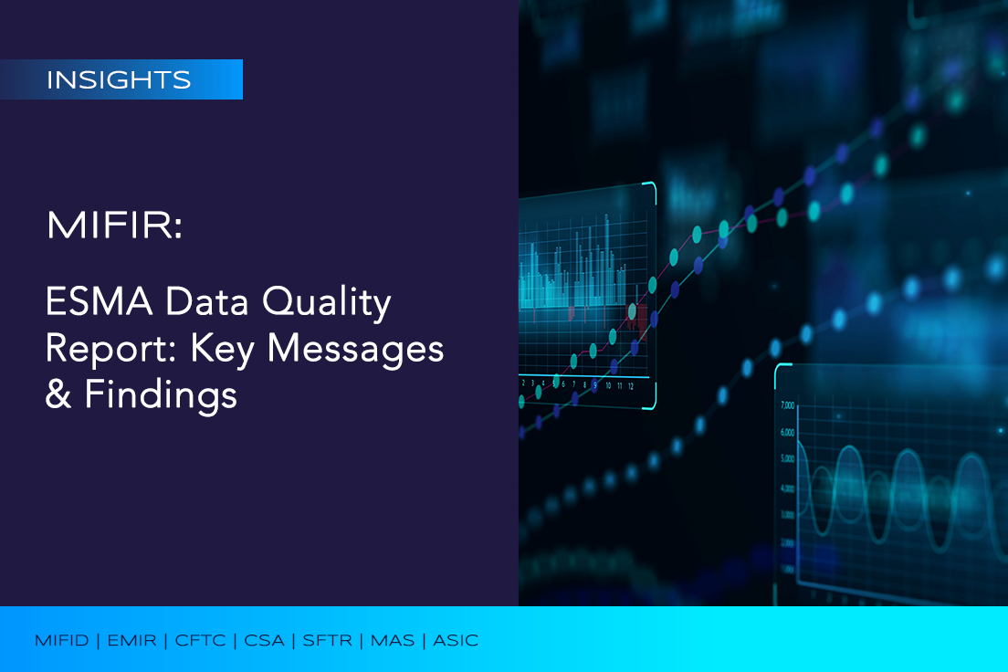 esma MiFIR data quality report analysis