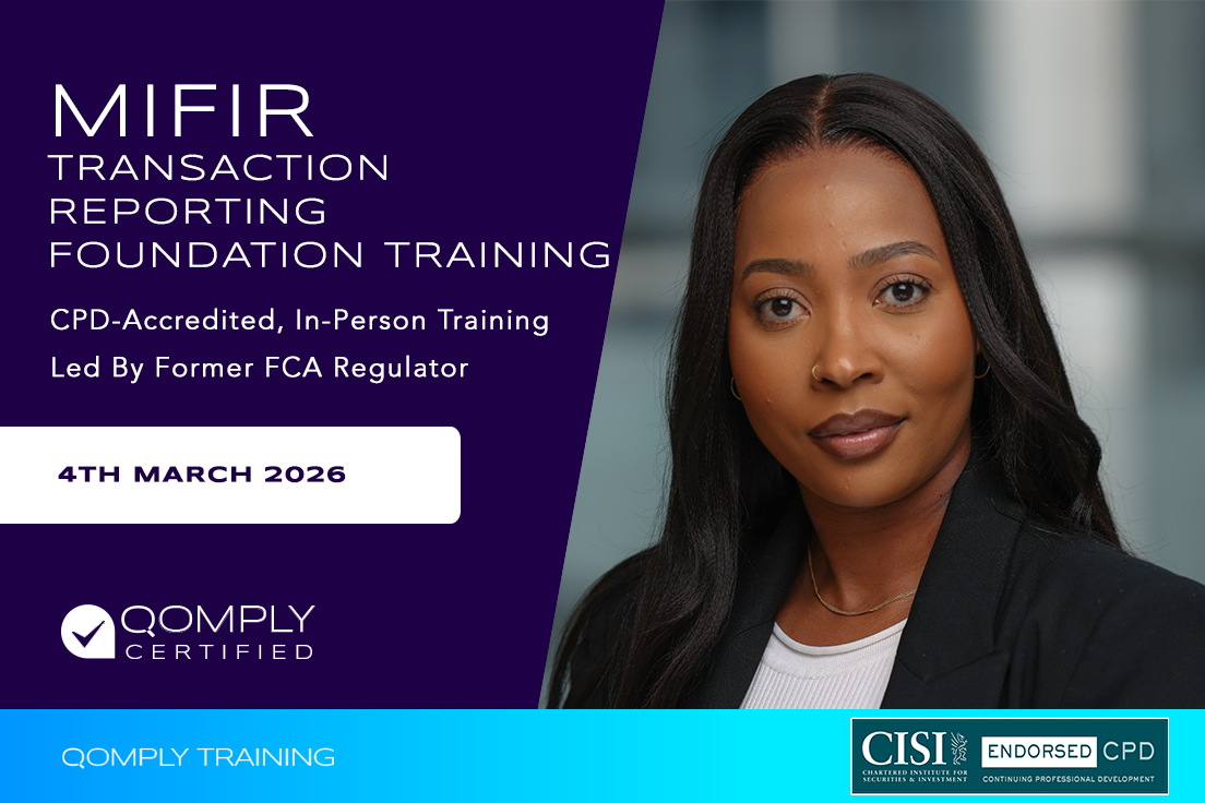 CPD-Accredited MiFIR Transaction Reporting Training