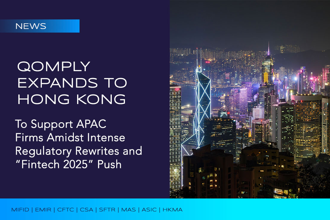 Qomply Launches in Hong Kong
