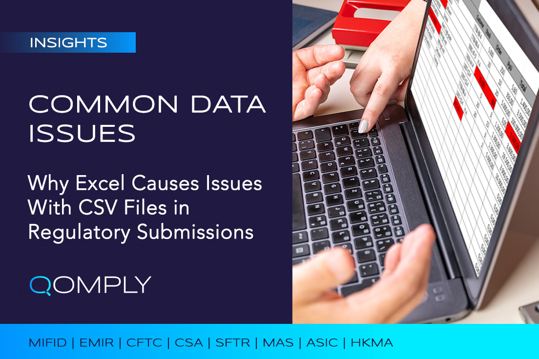 Common data issues in regulatory submissions caused by Excel and CSV formatting errors